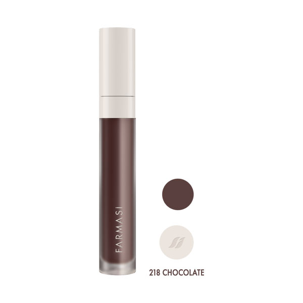 თხევადი ტუჩსაცხი MATTE 218 CHOCOLATE 4 მლ.
