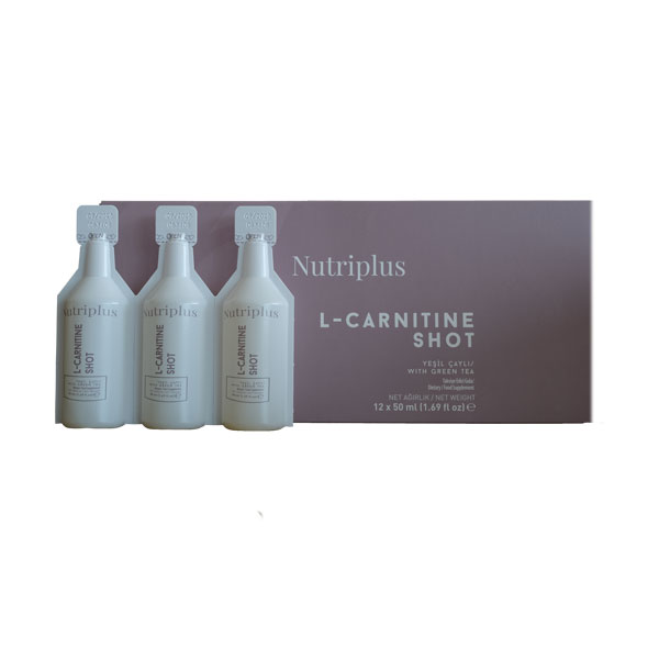 NUTRIPLUS SHOT LCARNITINE 12X50 მლ.