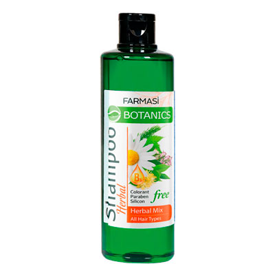 შამპუნი თმის ზრდის სტიმულაციისთვის BOTANICS MIX, 500 მლ