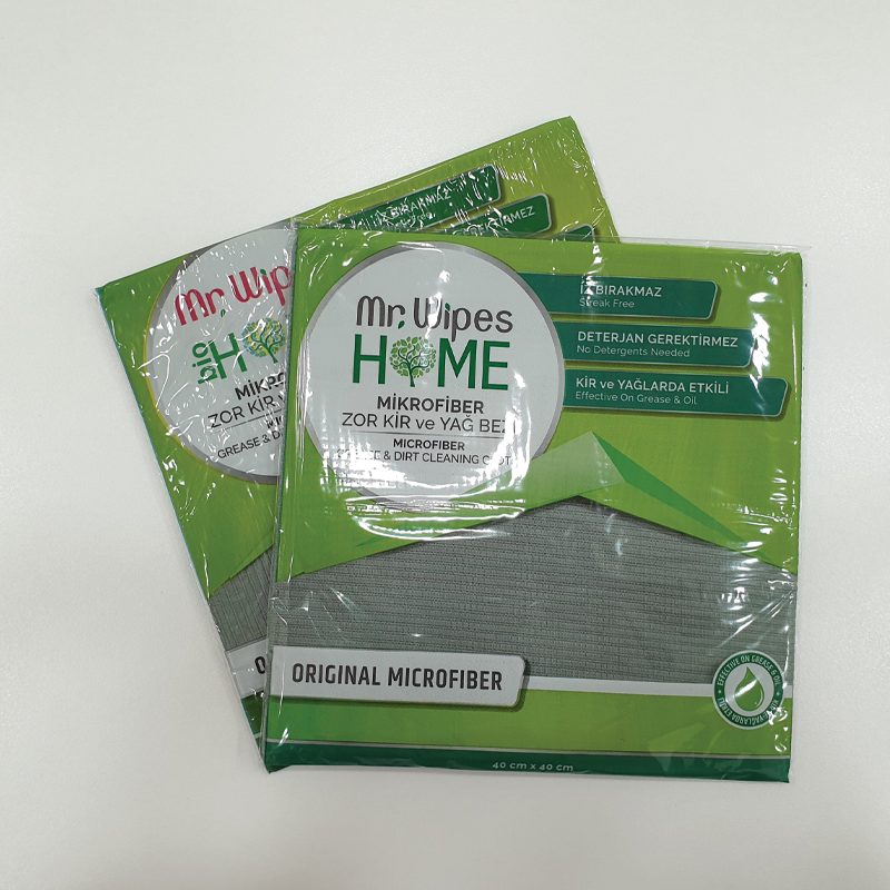 MR. WIPES ცხიმის საწმენდი მიკროფიბრა 40x40