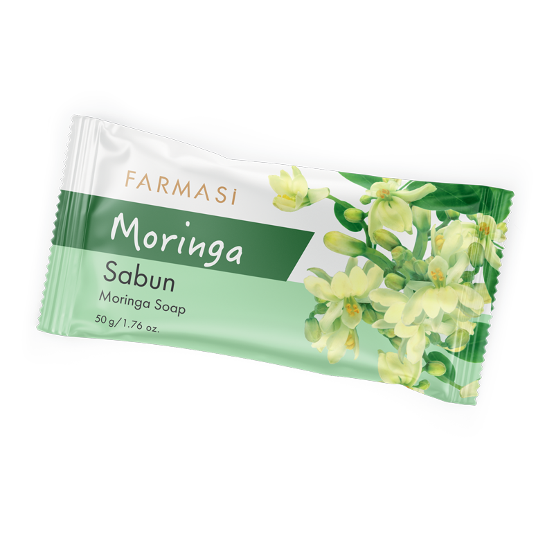 სახის საპონი MORINGA, 50 გრ.