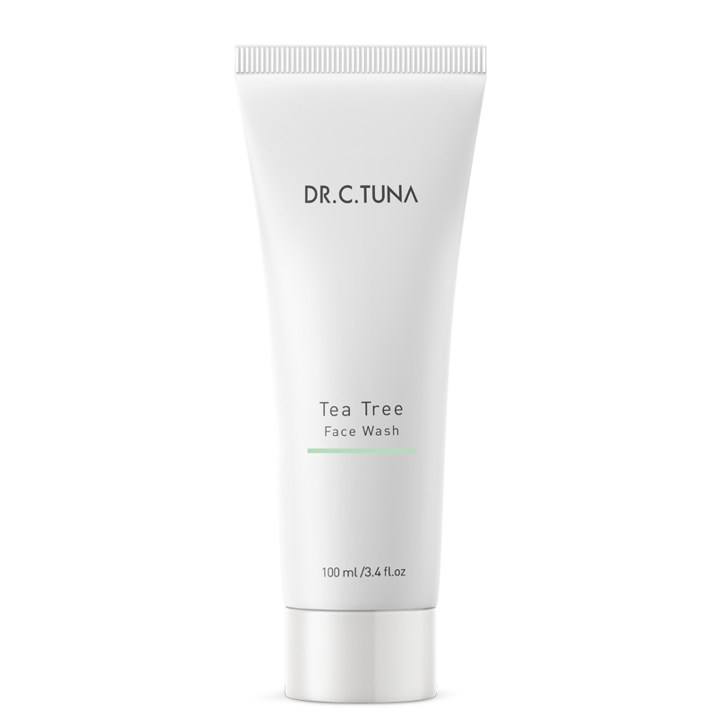 DR.C TUNA სახის დასაბანი საშუალება TEA TREE, 100 მლ