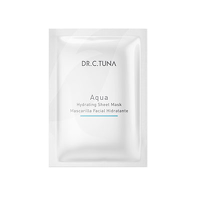 DR.C. TUNA სახის დამატენიანებელი და აღმდგენი ქაღალდის ნიღაბი AQUA