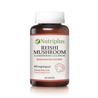 NUTRIPLUS რეიშის სოკო REISHI MUSHROOM 60 კაფსულა