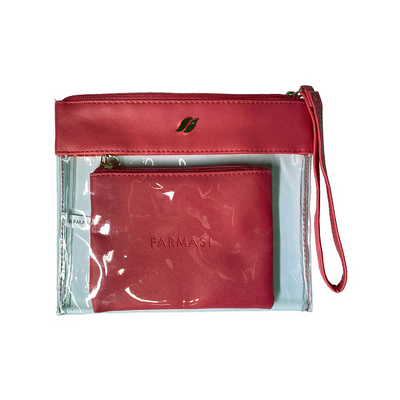 მაკიაჟის ჩანთის ნაკრები 2IN1 CORAL