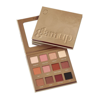 თვალის ჩრდილების პალიტრა GLAM UP 12 ფერი