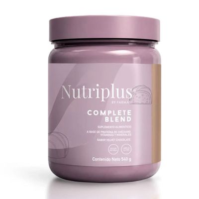 NUTRIPLUS შეიკი შოკოლადის გემოთი VELVET CHOCOLATE 540 გრ.